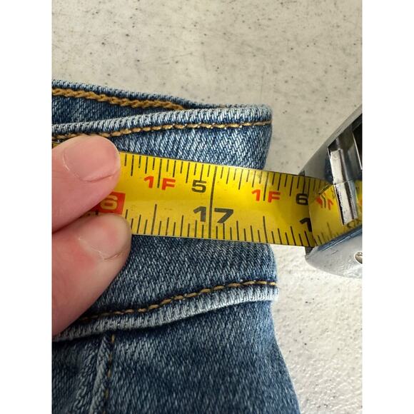 Judy Blue Slim Fit Mid Wash Stretch Jeans Womens 14W JB82176 Denim Pockets B10 - Picture 6 of 8